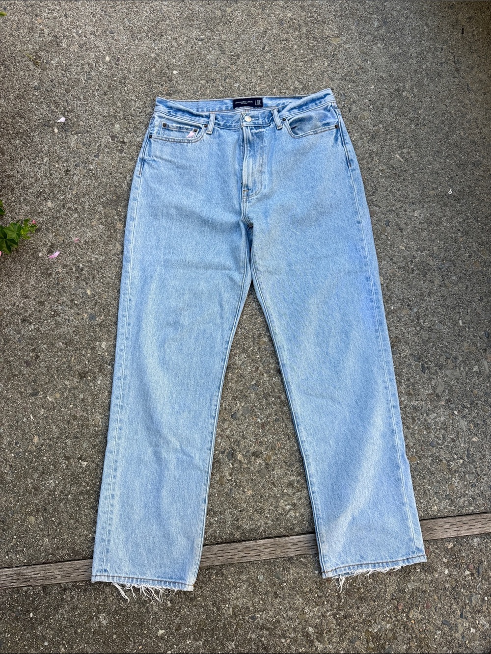 Abercrombie & Fitch 90s Loose Light Blue Men’s Jeans